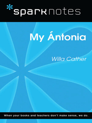 cover image of My Antonia (SparkNotes Literature Guide)